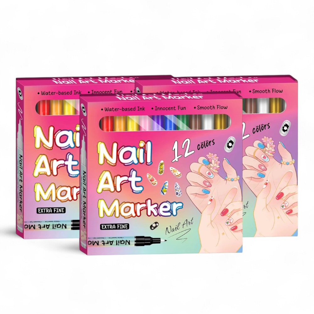 3 Pack Nail Art Pens