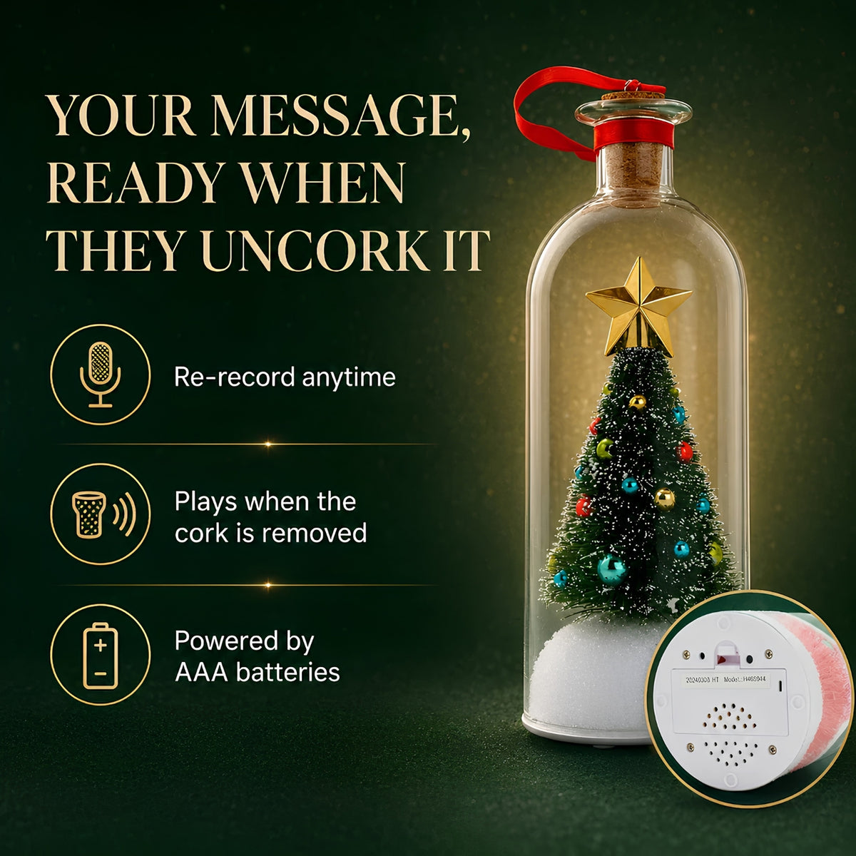 Record A Message Christmas Tree