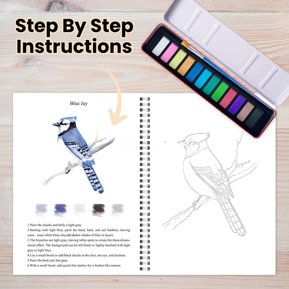 Watercolor Paint Set